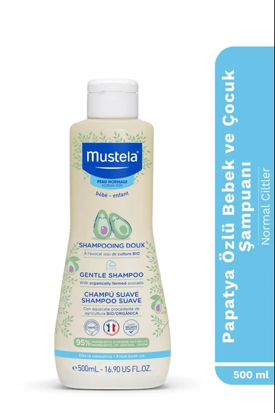 Mustela Papatya Özlü Şampuan 500 ml ürün görseli 1