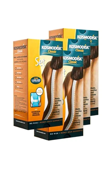 STİL KÖŞESİ Kosmodisk Classic Massage 4tane 20.5X10CM 63.5X4CM Klasik Omurga Için Masaj Alet ürün görseli 1