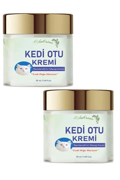 bzrv Kedi Otu Yüksek Etkili Rahatlatıcı Masaj Bakım Kremi 50ml 2 Adet ürün görseli 1