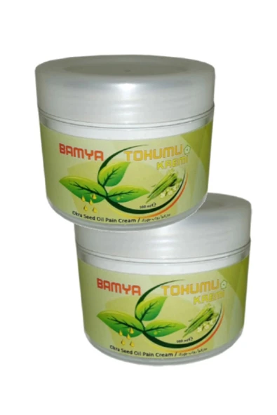 bzrv Bamya Tohumu Yağlı Rahatlatıcı Mesaj Kremi 100 ml X 2 ADET ürün görseli 1