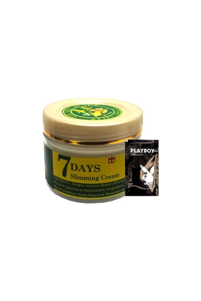 HBPAVM 7 Days 100 ml Ginger Miracle Slimming Cream Sıkılaştırıcı+1 ad Jel ile ürün görseli 1
