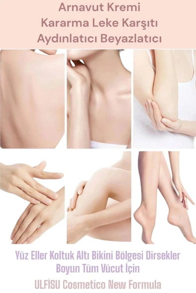 SepetYolu Whitening Cream Arnavut Kremi 50ml Aklık Kremi Beyazlatıcı Krem - Resim 2