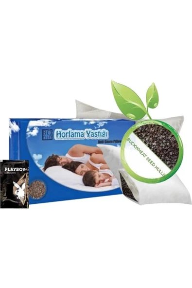 HBPAVM Mucizevi Anti-Snoring Pillow - Karabuğday Yastığı 50 x 70 cm + Jel ürün görseli 1