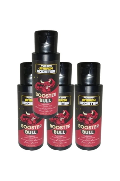 HBPAVM Booster Bull 4 Tane Erkeklere Özel Yüksek Hızlı Aktivasyon Kremi 60 ml - 4 Adet 60 ml ürün görseli 1