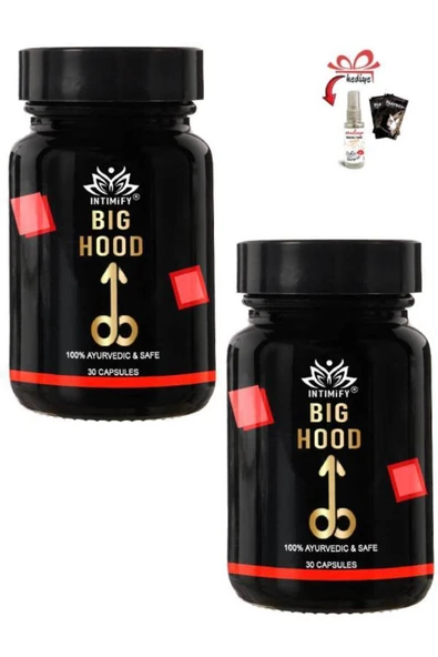 PONNA Intımıfy Big Hood Erkekler İçin Destekleyici 30'lu x 2 ad+ Masaj Yağı - Resim 3