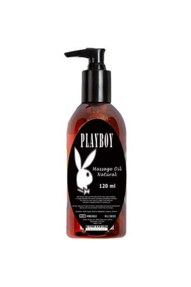 HBPAVM Playboy Mucizevi 120ML Masaj Yağı Naturel Aromaterapi / Mucizevi Natural Massage Oil 120ML ürün görseli 1