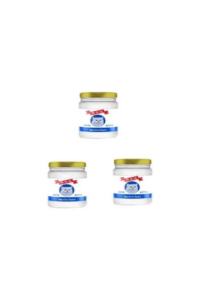 SepetDoluyor Snow Kitten Krem Menthol Balm Mucize Krem 50 M x 3 Adet ürün görseli 1