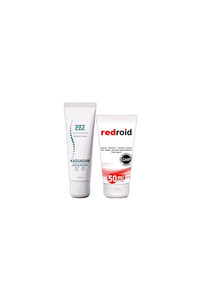 bzrv Kaz Gagası Kremi 100 ml Rahatlatıcı +Redroid Rahatlatıcı Bakım 50 ml ile ürün görseli 1