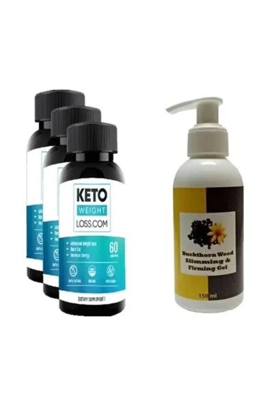 bzrv Buckthorn Weed Slimming Gel 150 ml + Çehre Tohumu Sıkılaştırıcı X 3 ADET ürün görseli 1