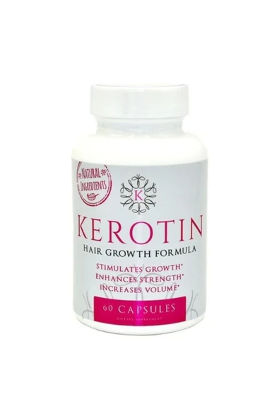 Bravilor Kerotin Hair Growth Vitamins 60'Lı ürün görseli 1