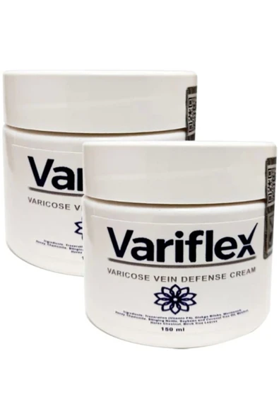 bzrv Variflex LFHXKS28 2li 150 ml Varicosel Cream Büyük Boy Bacak Kremi ürün görseli 1
