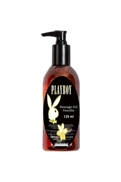 HBPAVM Playboy Aromaterapi Vanilyalı Masaj Yağı 120 ml / 120ml Playboy Vanilla Massage Oil ürün görseli 1