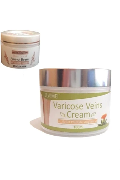 HBPAVM Spider Varicose Veins Cream,diz,bacak Bakım Kremi + Three Brand Arnavut Aklık Kremi 100 ml ürün görseli 1