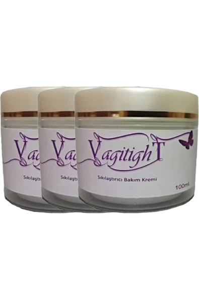 Sepet Yıldızı Vagitight 3lü Adet Kadınlara Özel Bölge Şekillendirme Pres Kremi Antigeniş 100 ml ürün görseli 1