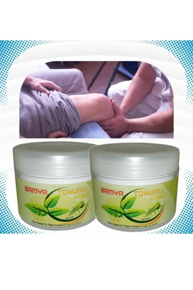 HBPAVM Bamya Tohumu Yağlı Rahatlatıcı Mesaj Kremi 100 ml X 3 ADET - Resim 2