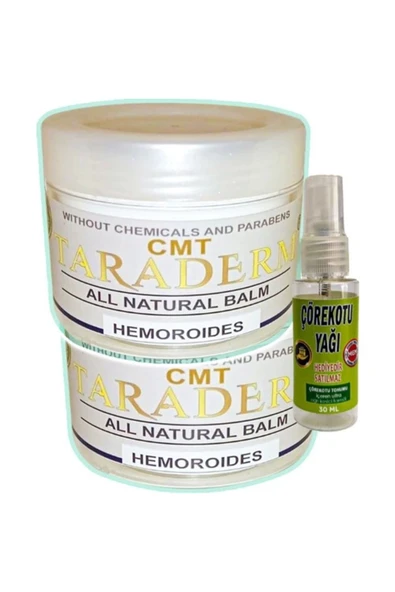 HBPAVM Taraderm Bakım Kremi 100 ml x 2 adet + Çörek Otu Yağı 30 ml ürün görseli 1