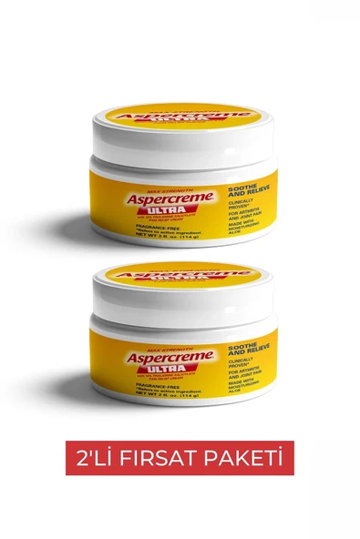 HBPAVM Aspercreme Ultra Masaj Kremi 2 Adet ürün görseli 1