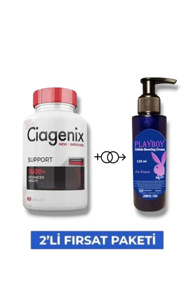 ARVALE Ciagenix Erkek Özel Ürün 60'lı Destekleyici Mucizevi Kadın Lib.ido Arttırıcı Krem 125 ml ürün görseli 1