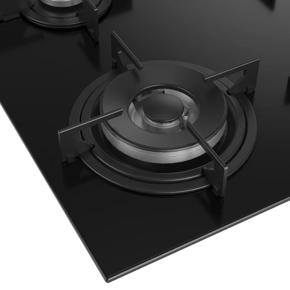 Altus ALA 189 DB Siyah Cam TÜPLÜ Ankastre Ocak - Resim 3