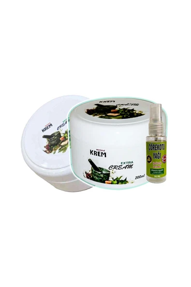 bzrv Mucizevi Krem Rahatlatıcı Bakım Masaj Kremi 2x125 ml+30 ml Çörek Otu Yağı ile ürün görseli 1