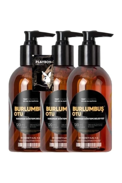 HBPAVM Burlumbuş Otu Jeli 120 ml x 3 adet + Jel ürün görseli 1