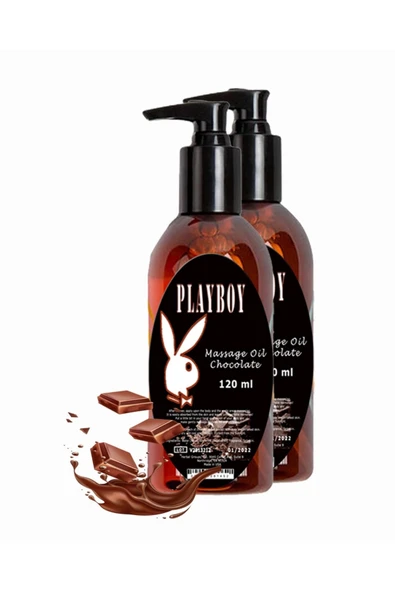 Sepet Yıldızı Çikolata Aromalı Vücut Masaj Yağı 120ml Chocolate Flavored Massage Oil 2 Adet ürün görseli 1