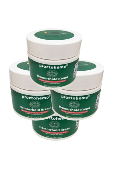 HBPAVM Proctohemo Kişisel Krem Büyük Boy 150 ml x 4 adet ürün görseli 1