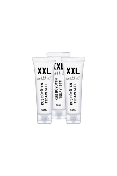 Livendo Kuş XXLCream Men Enlarger 3 Tane 50 ml Erkeklere Özel Boyut Kremi ürün görseli 1