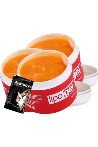 HBPAVM Lipogel Lipo Gel 3X Adet Sel Jel 150 Ml + 1 Adet Jel Hediye ürün görseli 1