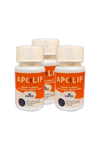 Birilax Apolip Hemo 30'Lu X 3 Adet ürün görseli 1