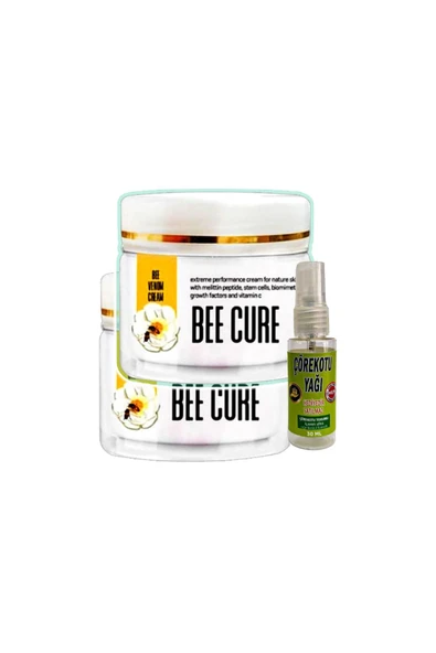 HBPAVM Bee Cure 2x100 ml Rahatlatıcı Bakım Kremi+Çörek Otu Yağ ile ürün görseli 1
