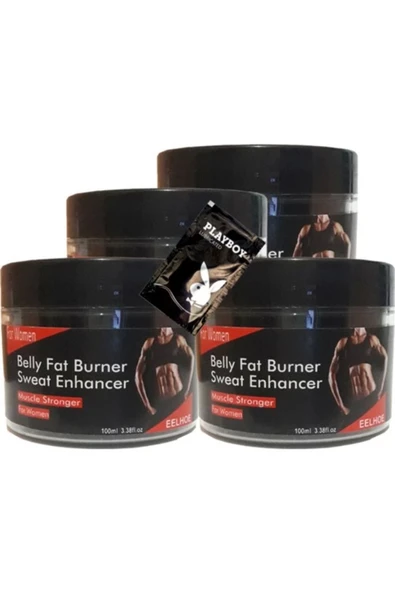 HBPAVM Eelhoe Belly Fatburner Sweat Enhancer Krem 100 ml x 4 adet + Jel ürün görseli 1