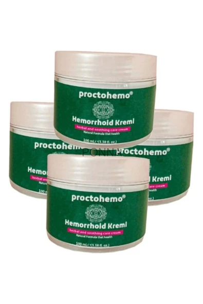 PONNA Süper Proctohemo Rahatlatıcı Bakım Kremi 4 Tane X 150 ml ürün görseli 1
