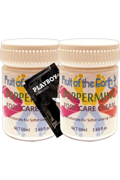 bzrv Peppermint 2 adet Olarak Ayaklara ve Ayak kokusuna Bakım Kremi 50 ml Ölçek + Yanında Jel ürün görseli 1