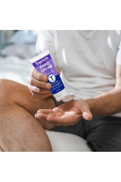 Kişisel ECZA Topricin Fibro Bel Fıtık Sırt Adale Ağrıları İçin Masaj ve Bakım Kremi 50 ml x 3 adet - Resim 4