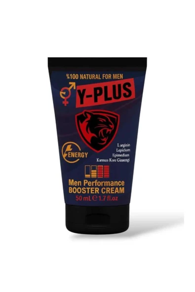 Flamex Y-plus Men Booster Red Korea Ginsengli Erkekler Için Ser.tleştirici Kremi 50 ml ürün görseli 1