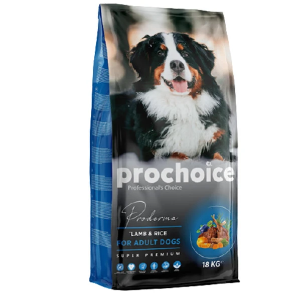 Pro Choice Proderma Kuzu Etli Yetişkin Köpek Maması  18 Kg ürün görseli 1