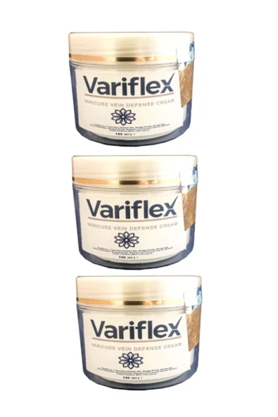 Ekince Varix Variflex Leg Bacak ve Vars Bakımı Kremi 100 ml X 3 adet ürün görseli 1