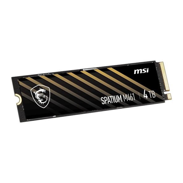 MSI 4TB SPATIUM M461 Gen4 M.2 2280 SSD 5000MB Okuma / 4200MB Yazma SPATIUM M461 M.2 4TB - Resim 4