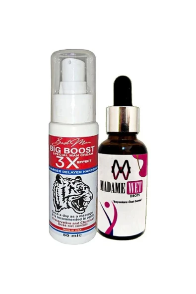 Forcevia Bigboost Erkeğe 3xeffect Krem 50 Ml + Yanında 1 Şişe Madamewet Canlandırıcı Içecek ürün görseli 1