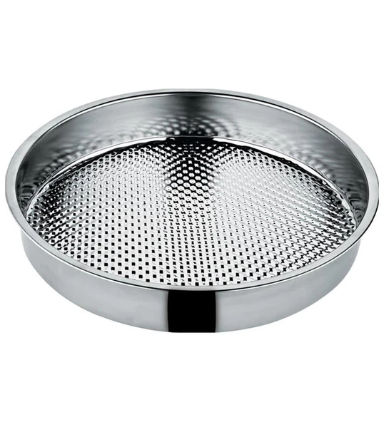 Çiğköfte Yoğurma Tepsisi – 44 cm | 8 cm Yükseklik | 430 Kalite Paslanmaz Çelik - Resim 3