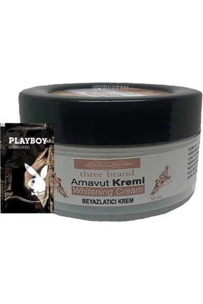 Elit Three Brand Arnavut Kremi Whitens Cream 50 ml Sel Antikara Kremi SNMP20118 + 1 Adet Jel Hediye ürün görseli 1