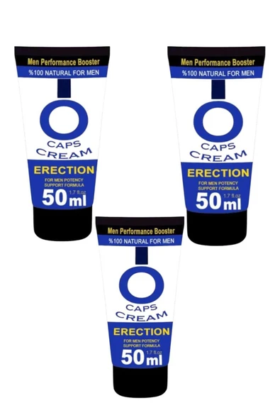 Ekince Cream Natural Booster Erkeklere Özel Hareketlendirici Sertlik Kremi 50 ml X 3 Adet ürün görseli 1
