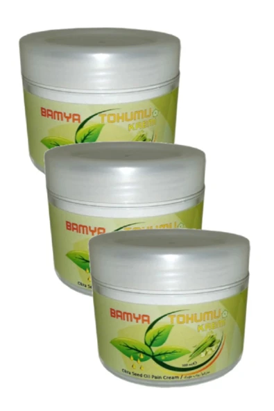 Silahlı Tower Vücut Agrılarına iyi gelen Bamya Tohumu Yağlı Masaj Kremi 100 ml x 3 adet ürün görseli 1