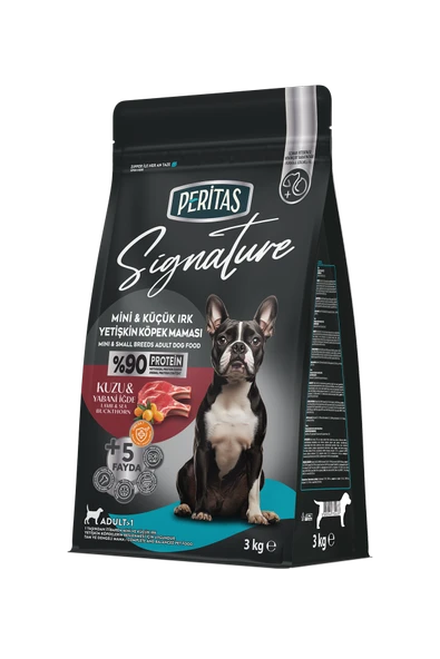 Signature Kuzulu Küçük Irk Yetişkin Köpek Maması  Yetişkin (1 - 7 Yaş) 3 Kg - Resim 6