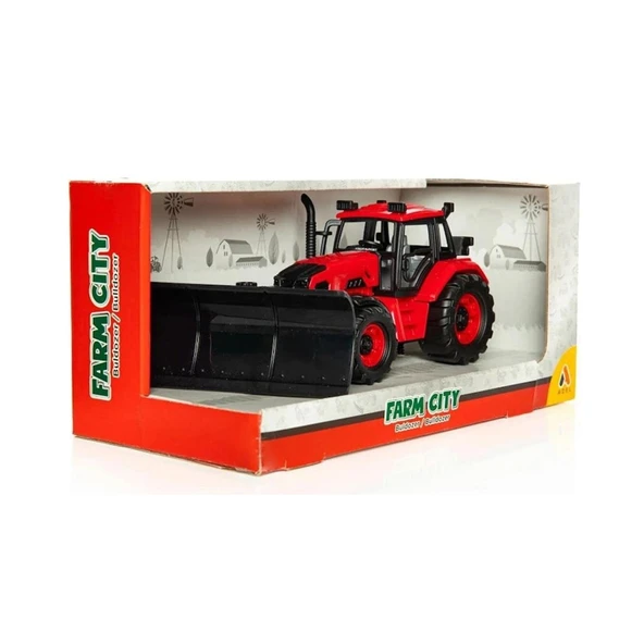 Adel Farm City Buldozer Kırmızı (16083) - Resim 2