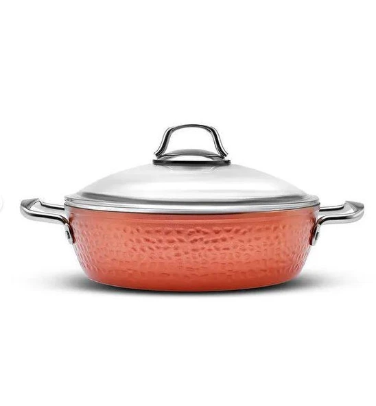 KARACA Ürgüp Biogranit Cooper 7Prç Tencere Seti - Resim 3