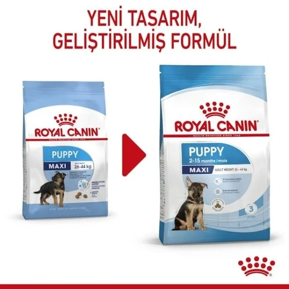 Royal Canin Maxi Puppy Büyük Irk Yavru Köpek Maması  15 Kg 0 - 1 Yaş ürün görseli 1