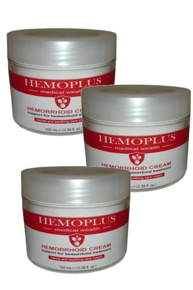 Flamex Süper Hemoplus Rahatlatma Kremi 100 ml X 3 ADET ürün görseli 1