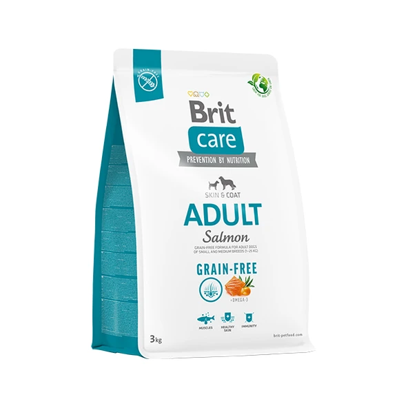 Brit Care Tahılsız Skin & Coat Somonlu Yetişkin Köpek Maması  12 Kg ürün görseli 1